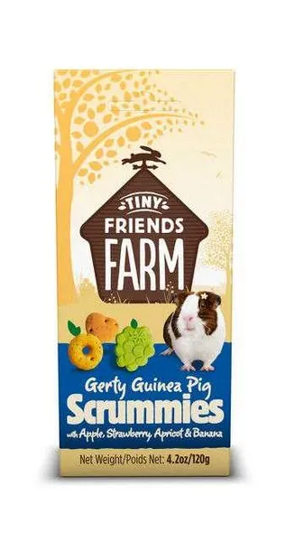 1ea 4.2 oz. Supreme Tiny Friends Farm Gerty Guinea Pig Scrummies - Health/First Aid